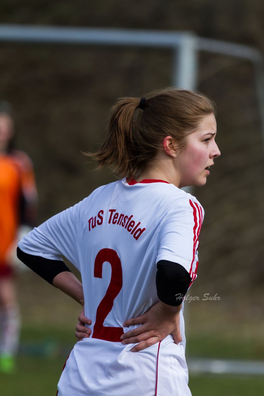 Bild 372 - B-Juniorinnen Tus Tensfeld - TSV Gnutz o.W. : Ergebnis: 1:3